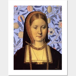 Queen Catherine of Aragon Collage Portrait Posters and Art